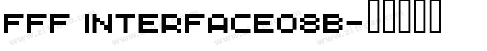 FFF Interface08b字体转换